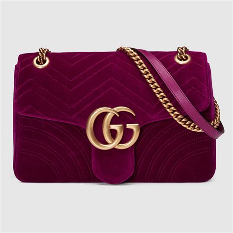 gucci marmont velvet handbag.